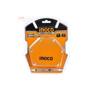 INGCO 4-Inch Hexagonal Magnetic Bracket Model AMWH50042 Weight 50 Pounds (22 Kg) (Ingo)