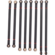 CRtoys Secret i328598 - Metal Link Rod 313mm Wheelbase Suit for Axial SCX10 1/10 RC (8 Pcs)