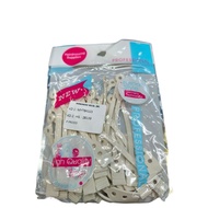 Rotto curly rubber, curly roll rubber, heatless curler, heatless hair curler, contents 50 pcs