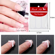 French U-shaped Nail Stickers DIY Nail Stickers Nail Polish Covers Tape