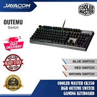 Cooler Master RGB Outemu Gaming Keyboard - Blue Switch/Red Switch/Brown Switch CK350