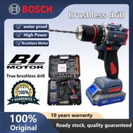 Bosch Professional Li-ion Cordless Drill Brushless Motor with Metal Ratchet Chuck Rechargeable Impact Drill