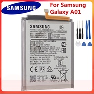 แบตเตอรี่ SAMSUNG Galaxy A01 Original เปลี่ยนแบตเตอรี่ QL1695 Samsung Galaxy A01 3000MAh แท้