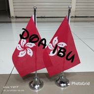 HONG KONG stainless steel table pole + flag