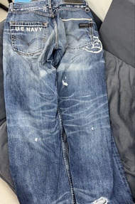 Levi's X fragment Design Fenom 505 DISCO Fragment Bijou Rhinestone Denim Used
