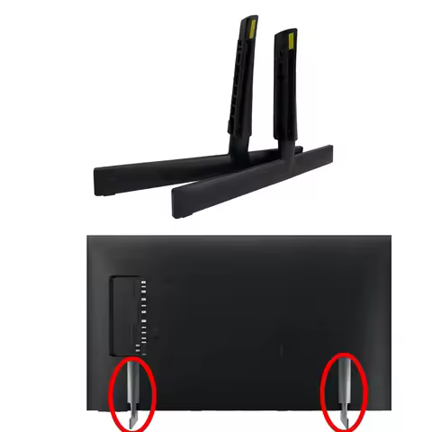For Samsung Smart TV stand Legs a pair 75inch bracket UN75AU8000FXZA QN75Q60AAFXZA BN96-52640B BN63-