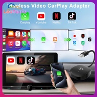 【Quick Delivery】Wired To Wireless Carplay Smart Box Auto Connect Car AI Box Bluetooth-Compatible WiF