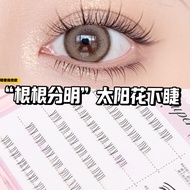 【Shipment Within 24 Hours‌】 Glue Free Lower Eyelash Sunflower Self Adhesive Fake Eyelash New Trendin