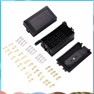 Fuse-Relay Box 5-Fuse Holders 6 Relay Block Holders Fuse-Block 12V Fuse-Box Car