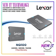 Lexar NQ100&NS100 2.5" SATA III(6Gb/s)up to 550MB/s read Internal Solid Stated Drive INT SSD(240GB,4