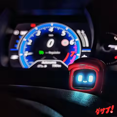 100%Dasai Genuine 3rd Generation Mochi Car Mounted Robot Universal Modification Of Car Mood Parts Jd