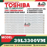 39L3300VM COMPATIBLE WITH TOSHIBA 39 INCH LED TV BACKLIGHT (LAMPU TV) 39" BACKLIGHT
