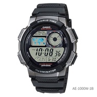 [Original] Casio Casio Đồng Hồ Đeo Tay   Đồng hồ điện tử chống nước đa chức năng cho nam giới AE-100