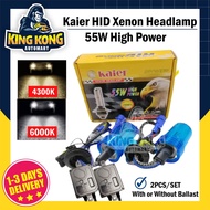 HID Xenon Replacement Bulb 55W H1 H3 H4 H7 H8 H11 9005 9006 HID Headlamp Headlight (2 PCS) + 55W Fas