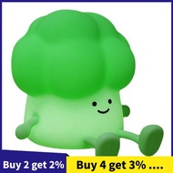 Cute Broccoli Night Light Children LED Sleep Lamp Toddler Decoration Cartoon Baby Bedside Lamp Accom