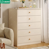 M-8/ Chest of Drawers Household Storage Cabinet Drawer Living Room Balcony Chest of Drawer Wooden Rental House Home Bed