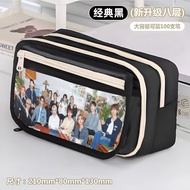 Korean Entertainment Merchandise seventeen Men's Team Student Pencil Case Pain Bag Bar Chirp Star Qu