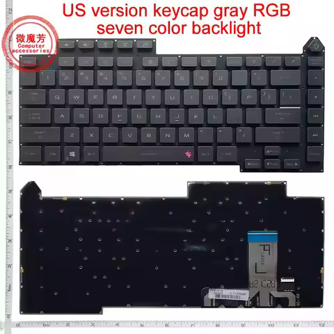 New US Laptop Keyboard for Asus Rog Strix G533 G15 2021 G513Q/QY G513QM G513RC G513RM G513RW G513QR 