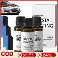 30ml Plastics Parts Crystal Coating Plastics Trim Restorer For Cars Maintenance Agent Car Plastics R