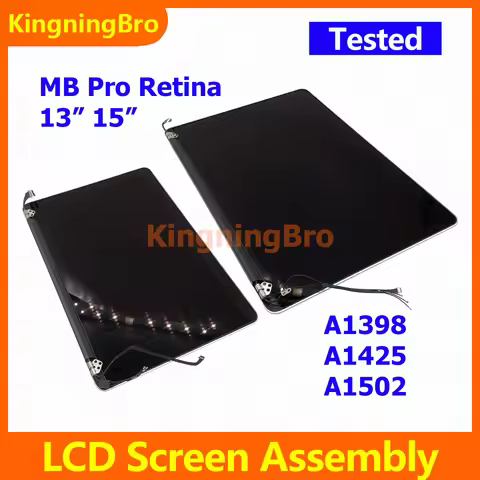 Laptop LCD Screen Display For Macbook Pro Retina 13" 15" A1398 A1425 A1502 LCD Screen Assembly 2012