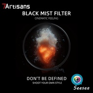 7Artisans Black Mist Filter 1/2 1/4 1/8 Black Mist Ultra Slim Frame AGC Optical Glass MRC Coating 46