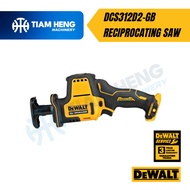 DEWALT 12V DCS312D2-GB CORDLESS ONE-HANDED RECIPROCATING SAW C/W 1x2A CHARGER & 2x2.0Ah BATTERY