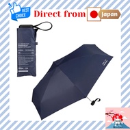 WPC. Parasol IZA Type:COMPACT/ Navy/Folding Umbrella/53cm/220g/Men's/Sunny and Rain/Shading/UV Cut 1