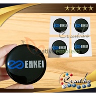ENKEI Wheel Hub Cap Embossed Sticker 4 PcsBIG