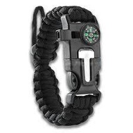 Adjustable Emergency Paracord Bracelet for Camping & Hiking