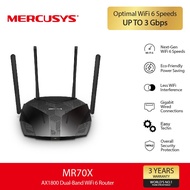 Mercusys MR70X AX1800 Dual-Band WiFi 6 Router