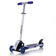 4-Wheel Kids Scooter biru