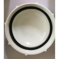 110MM UPVC FITTING FLOOR GULLY CAP WITH RUBBER RING / TRAP COVER / GULLY END COVER