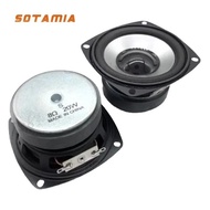 SOTAMIA 2Pcs 3 Inch Full Range Audio Speaker Home Theater Driver 4 8 Ohm 20W Hifi Music Sound Speake
