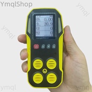 Handheld air gas sample auto calibration CH4/LEL/H2S/CO/O2/CO2/SO2/NO2 6 in 1 portable multi gas ana