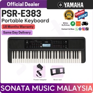 Yamaha PSR-E383 61 key Portable Keyboard Package A (PSR-E383 / PSRE383 / PSR383 / PSR 383)