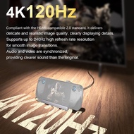 JMT Aluminum Alloy 6-IN-1 Steam Deck Dock Station 4K120Hz RJ45 1000Mbps USB Hub