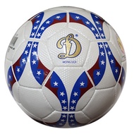 Dynamic soccer ball with star print UHV 2.03 NO. 5 - good bouncing ball, full accessories - genuine 
