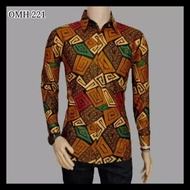 The Best-selling Modern Men 's Casual Batik Shirt For Men::)