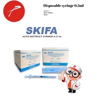 Disposable syringe skifa 0.5ml