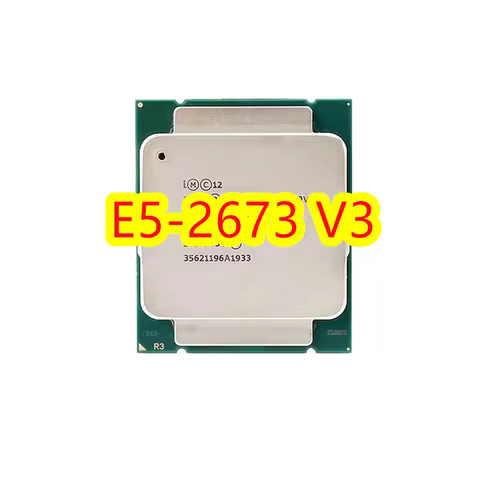 Zhiqiang E5-2673 V3 2.4GHz 12 core 30M LGA 2011-3 CPU processor E5 2673V3 chip used