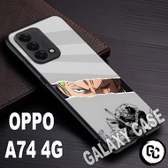 Softcase Glossy OPPO A74 4G/Motif ANIME/case OPPO A74 4G/Casing OPPO A74 4G/silicone kesing