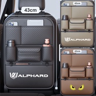 Toyota Alphard Car Seat Back Storage Bag Hanging Strap Storage Box Tissue Box Backrest Storage For T