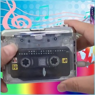 RUN 2  Batteries or USB Powered Cassette Player MP3 Converter with Earphone