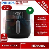Philips 7.2L | 16 in 1 Cooking Function XXL Voice &amp; Touch Screen Control Air Fryer HD9285 (HD9285/91)