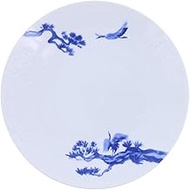 EAST Table 82-017 Pine Platter, Dyed Gourd Crest, 10.6 inches (27 cm), Shochiku Plum Relief, Made in