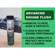 KM+ ADVANCED ENGINE FLUSH 150 ML  REMOVE ENGINE OIL SLUDGE DEPOSIT / REMOVE ENGINE OIL CARBON DEPOSIT timemax