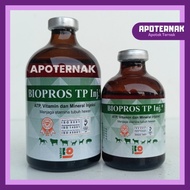 TERLARIS BIOPROS TP INJ 50ml &100ml - ATP Vitamin Mineral Penguat Otot