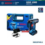 BOSCH GSR 1000 Professional Cordless Rotary Drill + 10pcs Screwdriver Bits Set - 06019F40L1