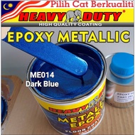 ME014 DARK BLUE ( Metallic Epoxy Paint ) METALLIC EPOXY FLOOR PAINT [ HEAVY DUTY ] PROTECTIVE & COAT