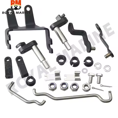 6L2-48501-11 6L2-48501-00 Remote Control Attachment Assy for Yamaha Outboard Engine 20HP 25HP 2T 6L2